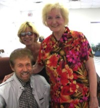 Sonny James - Hazel Miller (My Other Mom) and me - Deb Hill, your HBTV.us Webmaster ... WOW! What a Day! :)